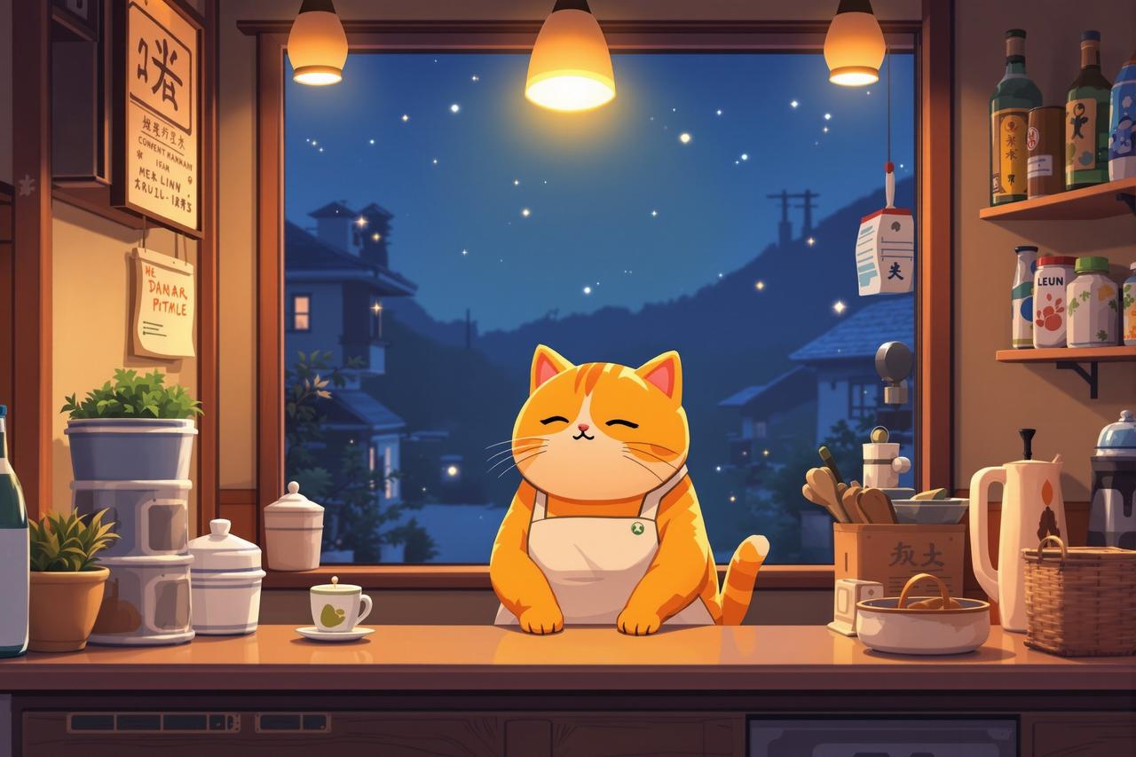 日剧短片 - 深夜食堂·猫町篇 - 深夜疗愈动漫短剧封面